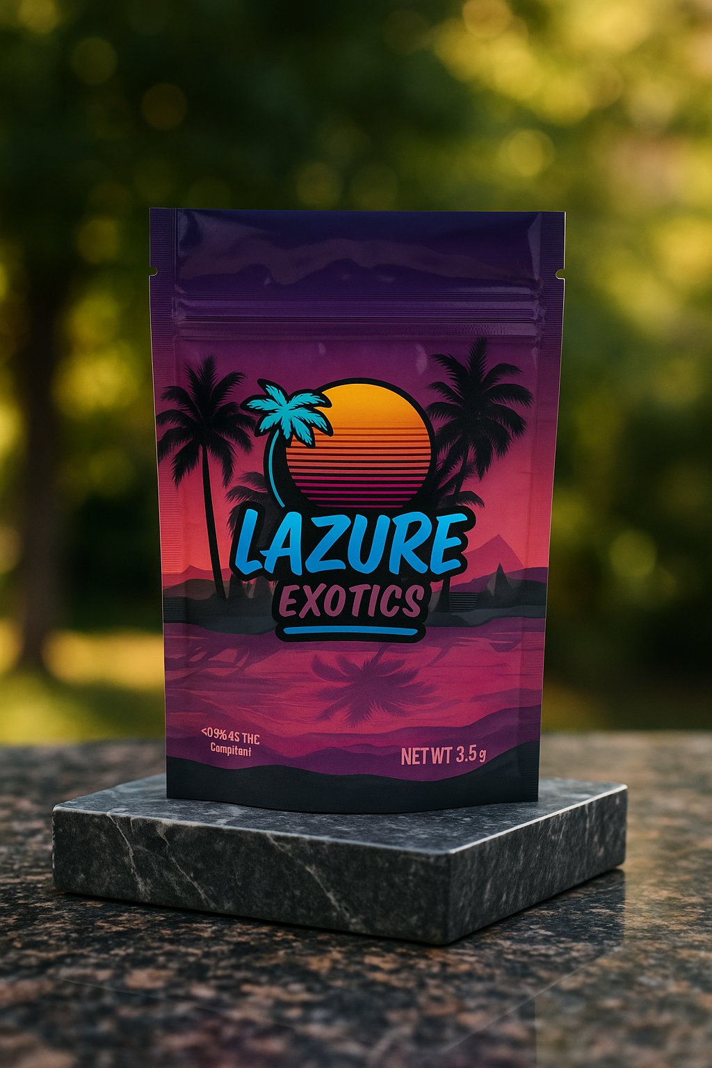 Lemon Cherry Inferno THCA Flower – Lazure Exotics – 3.5g Bag