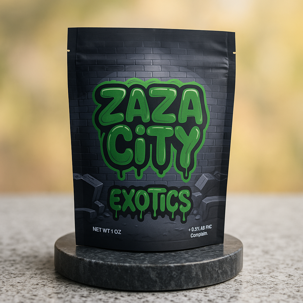 Gelato 41 THCA Flower – Zaza City Exotics – 1oz Bag
